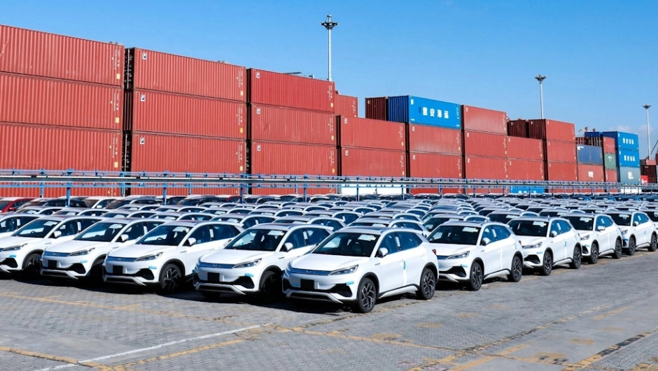 Auto usate in Cina per l'esportazione
